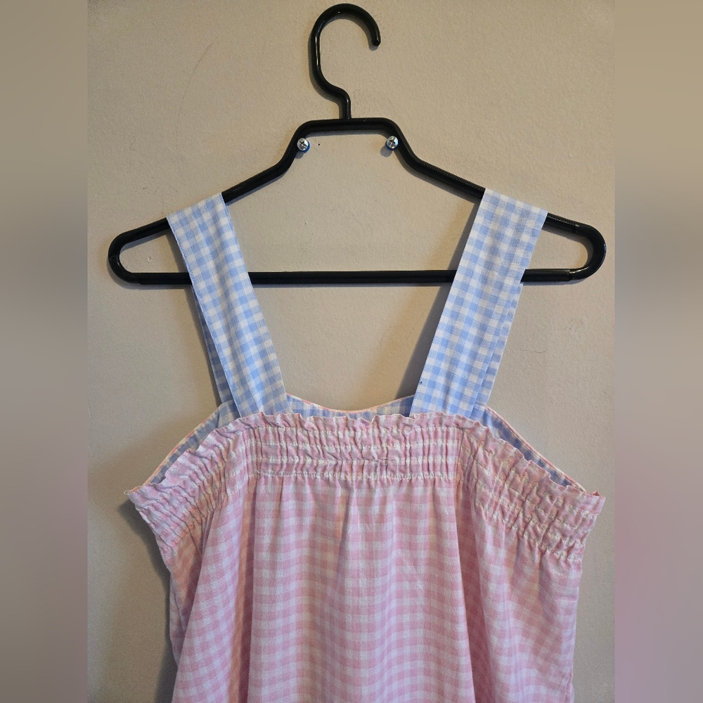 Vintage Gingham House Dress - Picture 3 of 8